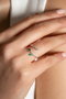 Heliophilia Silver Anillo de Plata Esterlina 925 Ajustable